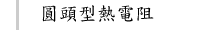 圓頭型熱電阻