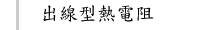 出線型熱電阻